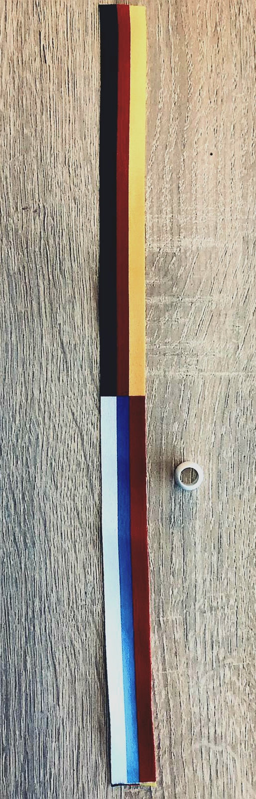 Freundschaftsband Russland-Deutschland schmal